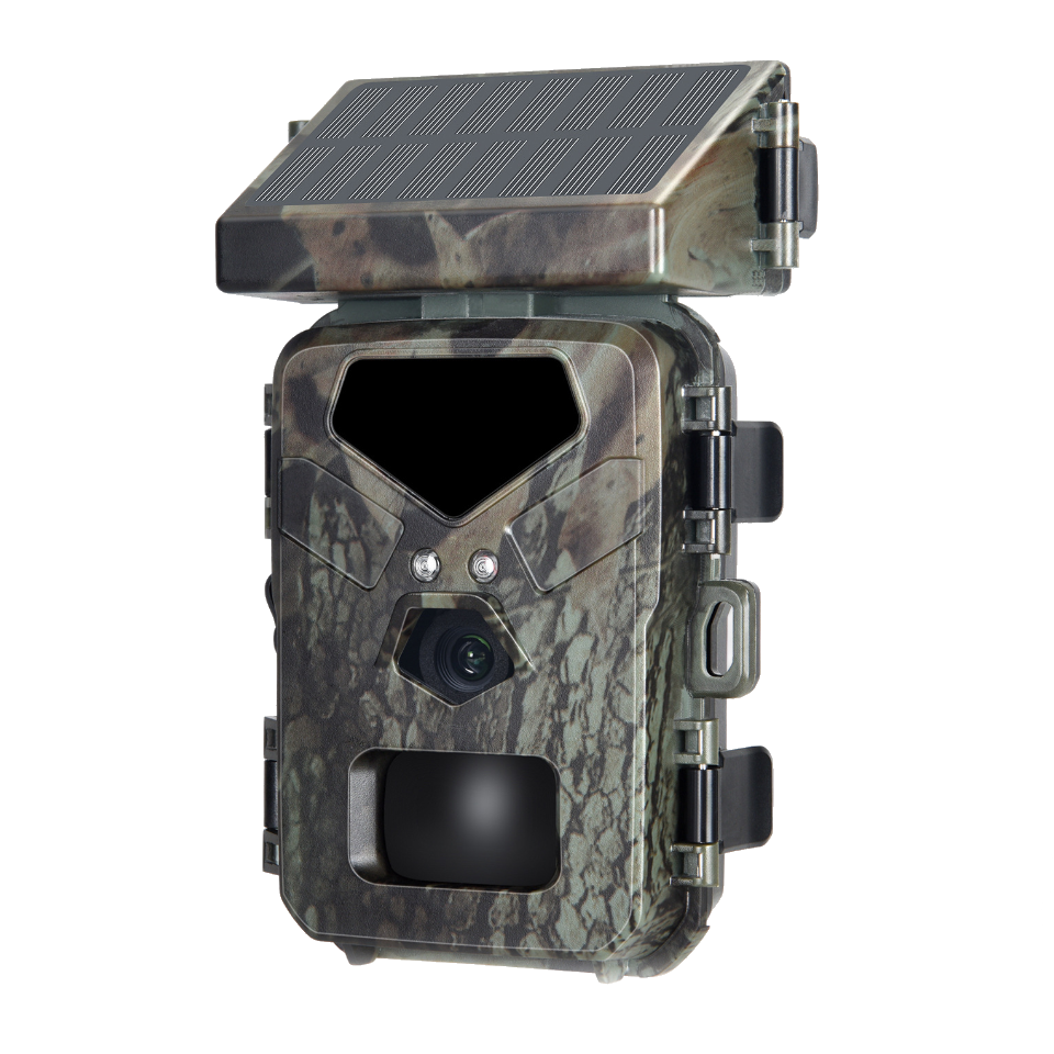 Smart wildlife camera with solar recharge