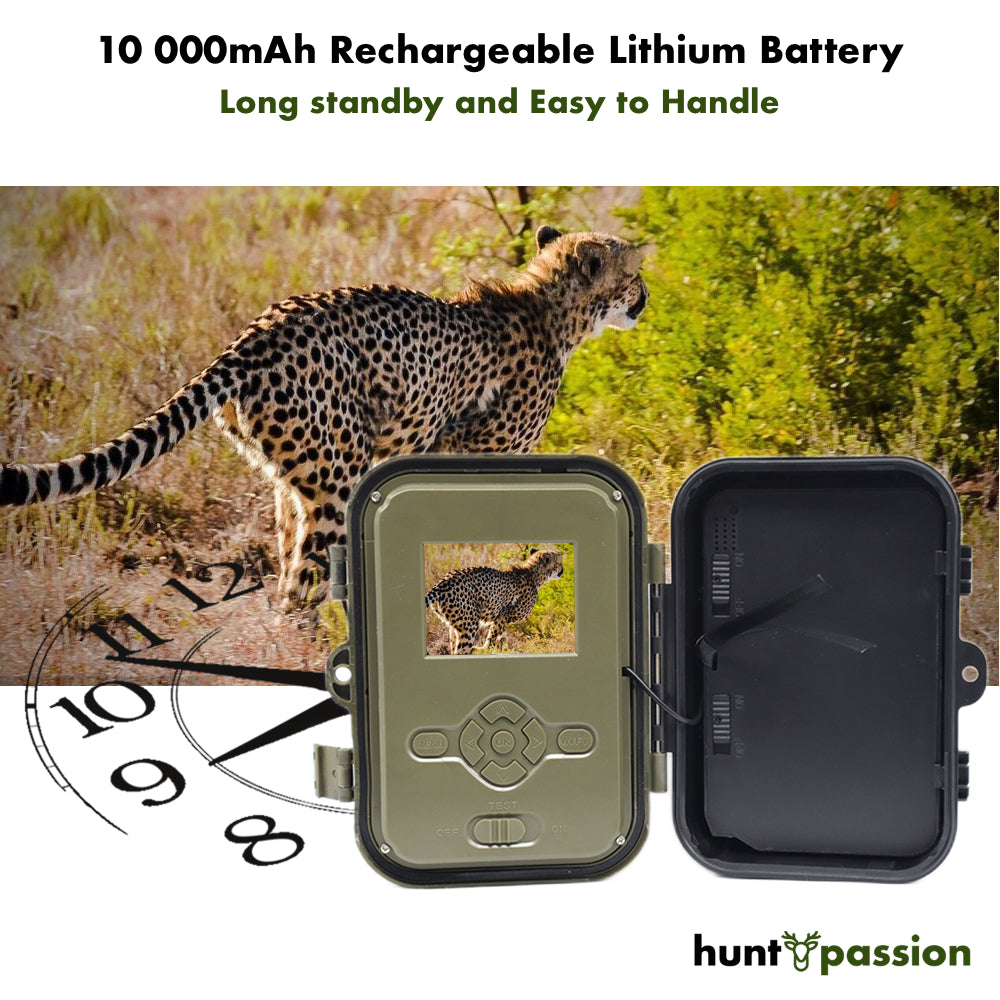 4G smart wildlife camera with mobile app